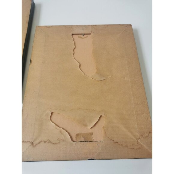 Set 2 French Art Prints by Vernon & Fournier Framed Victorian 1950s - Picture 7 of 10